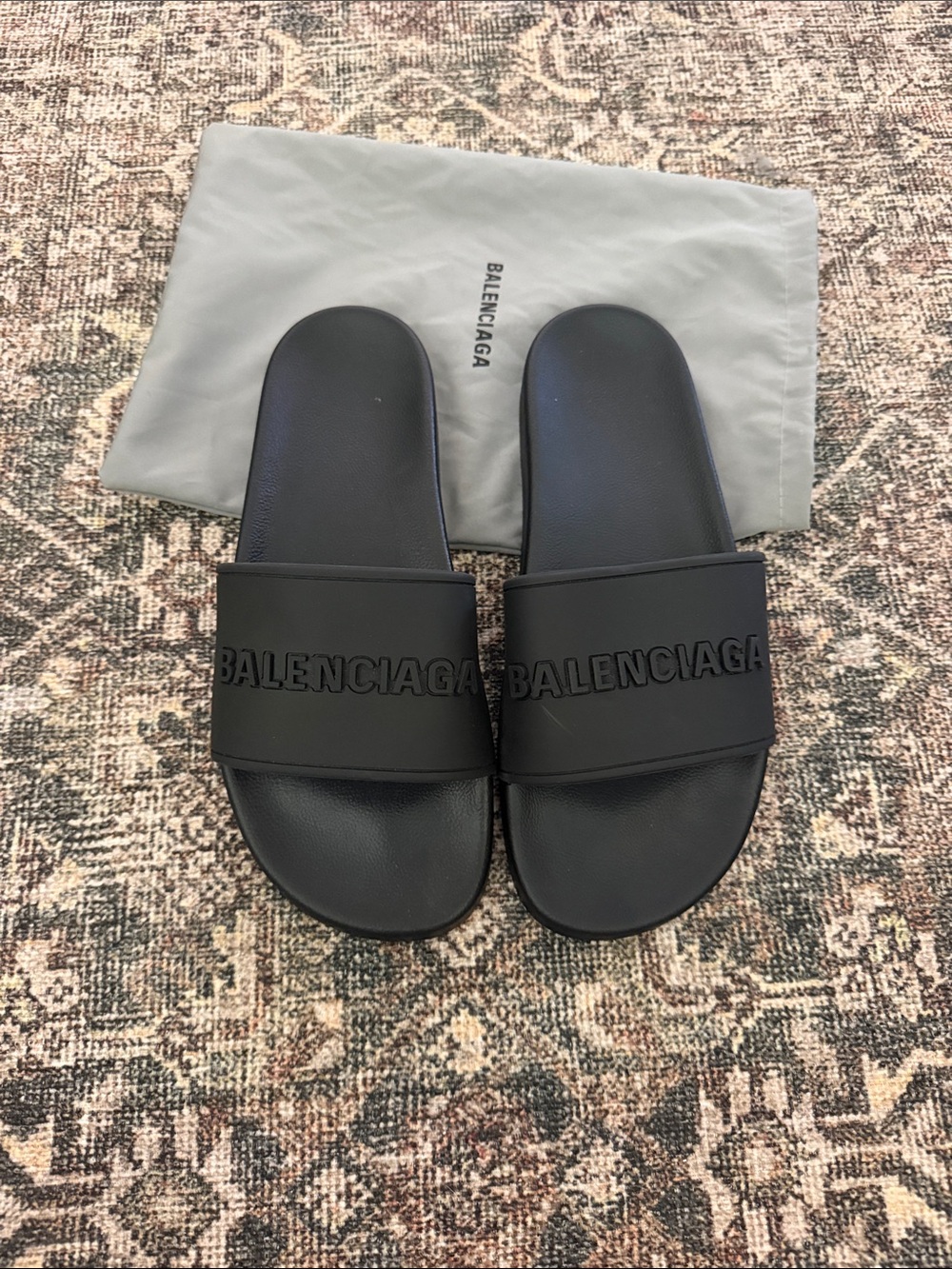 Balenciaga MEN'S POOL SLIDE SANDAL